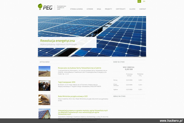 PRZEDSIĘBIORSTWO ENERGETYCZNE GUBIN II SP Z O O