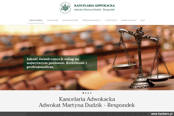 Kancelaria Adwokacka Adwokat Martyna Dudzik