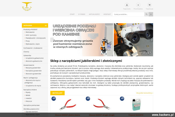 Rodent Narzędzia Złotnicze Tadeusz Bugała