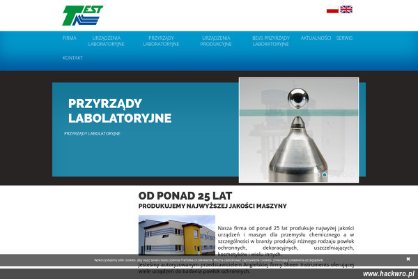 PRZEDSIĘBIORSTWO USŁUG TECHNICZNYCH TEST SP Z O O