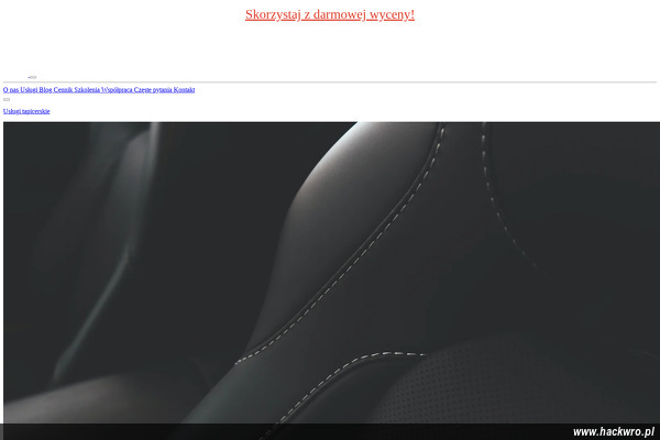 LEATHER MASTER Hubert Spych