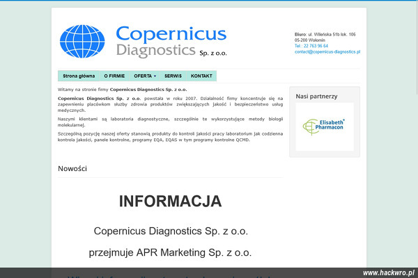 Copernicus Diagnostics Sp. z o.o.