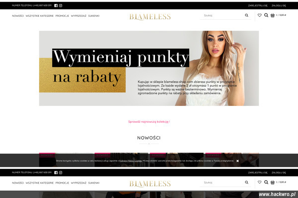BLAMELESS KATARZYNA KREKORA