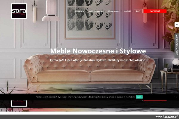 Salon meblowy Sofa-Linea