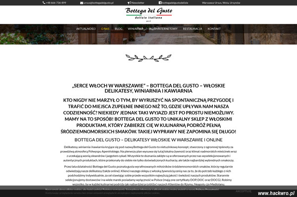 DELIZIE ITALIANE SPÓŁKA Z OGRANICZONĄ ODPOWIEDZIALNOŚCIĄ