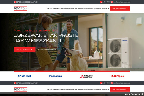 Strefa pomp ciepła