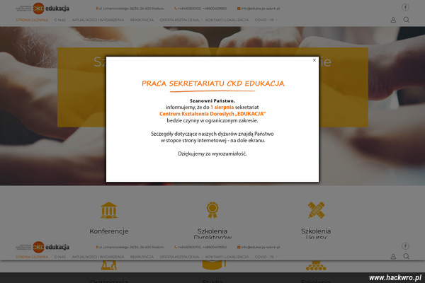 Centrum Kształcenia Dorosłych EDUKACJA Sp. z o.o.