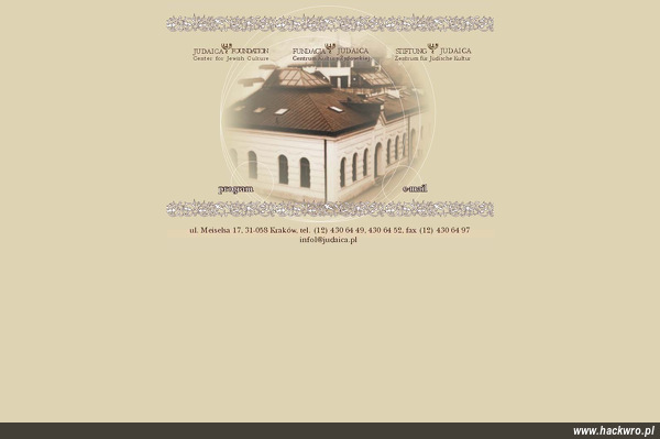 FUNDACJA JUDAICA