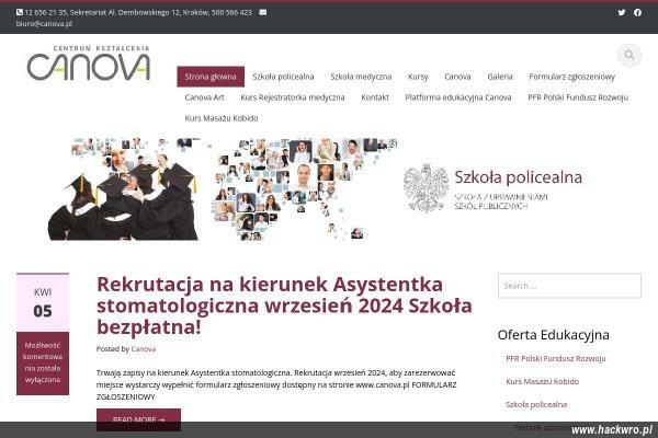 Centrum Kształcenia Canova sp z o.o