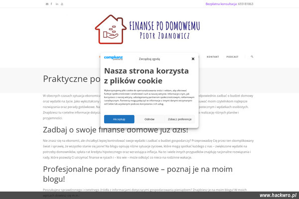 Finanse po domowemu Piotr Zdanowicz
